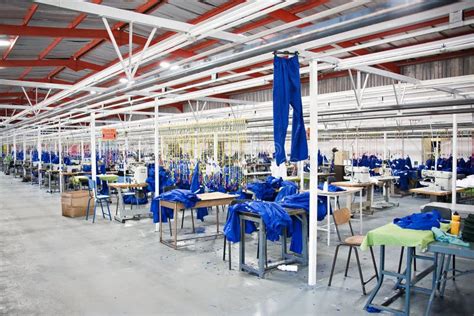 usine de vetement machine